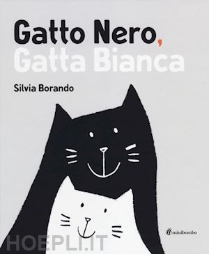 borando silvia - gatto nero, gatta bianca