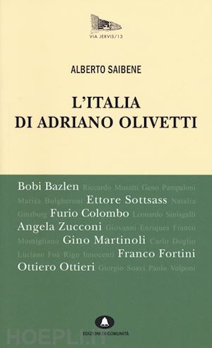 saibene alberto - l'italia di adriano olivetti