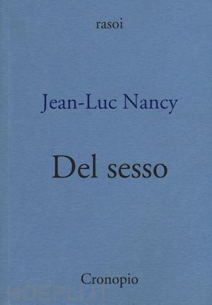 nancy jean-luc - del sesso
