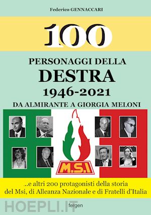 gennaccari federico - 100 personaggi della destra 1946-2021