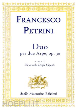 petrini francesco - duo per due arpe, op. 30