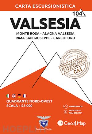 aa.vv. - valsesia nord-ovest. monte rosa, alagna valsesia, rima san giuseppe, carcoforo 1