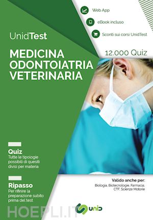 di muro g.(curatore) - unidtest - medicina odontoiatria veterinaria - 12.000 quiz