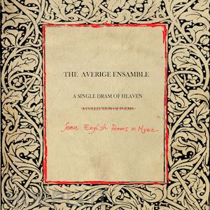 the averige ensamble - a single dram of heaven. con cd-audio