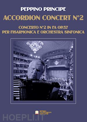 principe peppino - accordion concert no. 2. per fisarmonica e orchestra. partitura