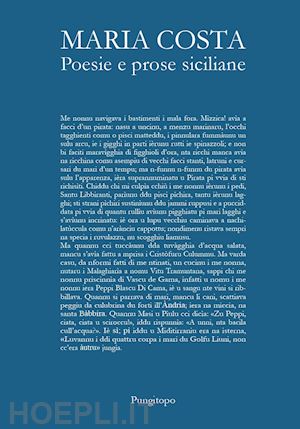 costa maria - poesie e prose siciliane