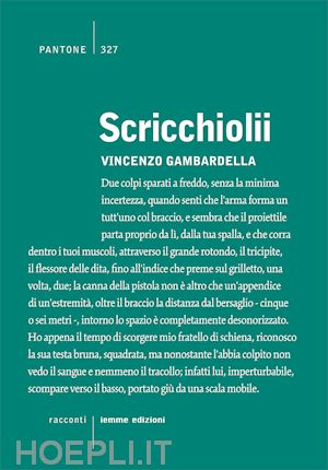gambardella vincenzo; chianelli g. (curatore) - scricchiolii