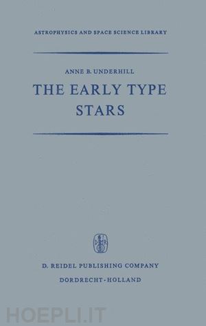 underhill a.b. - the early type stars