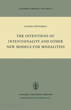 hintikka jaakko - the intentions of intentionality and other new models for modalities