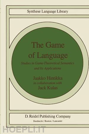hintikka jaakko - the game of language