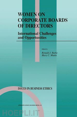 burke ronald j. (curatore); mattis m.c. (curatore) - women on corporate boards of directors