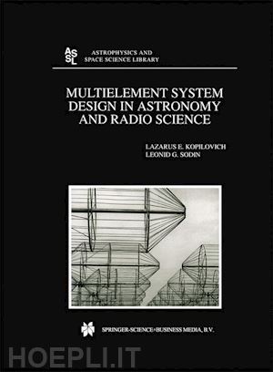 kopilovich l.e.; sodin l.g. - multielement system design in astronomy and radio science
