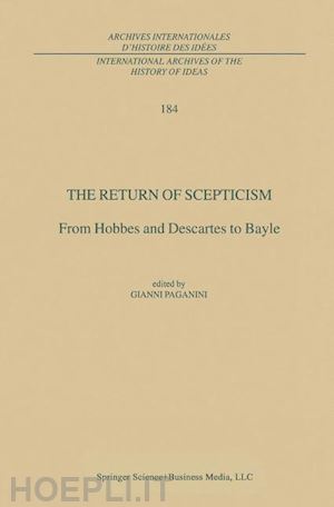 paganini gianni (curatore) - the return of scepticism