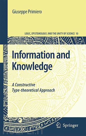 primiero giuseppe - information and knowledge