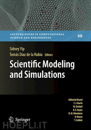 yip sidney (curatore); rubia tomas diaz (curatore) - scientific modeling and simulations
