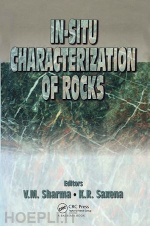 saxena k.r.; sharma v.m. - in-situ characterization of rocks