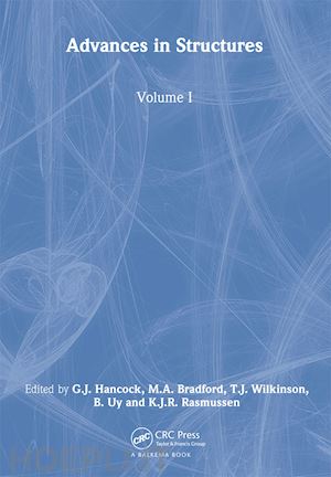 hancock (curatore) - advances in structures, volume 1
