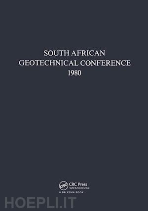 williams a.a.b. (curatore) - south african geotechnical conference, 1980