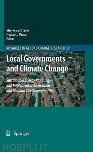 van staden maryke (curatore); musco francesco (curatore) - local governments and climate change