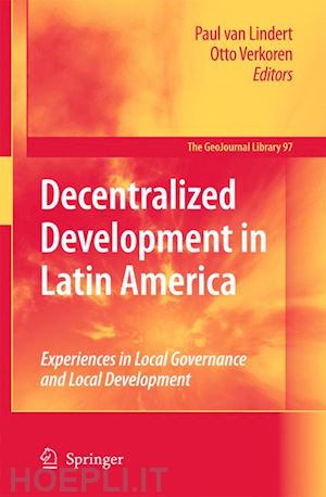 lindert paul (curatore); verkoren otto (curatore) - decentralized development in latin america