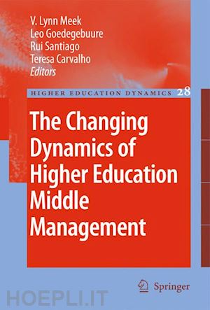 meek v. lynn (curatore); goedegebuure leo (curatore); santiago rui (curatore); carvalho teresa (curatore) - the changing dynamics of higher education middle management