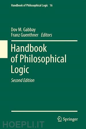 gabbay dov m. (curatore); guenthner franz (curatore) - handbook of  philosophical logic