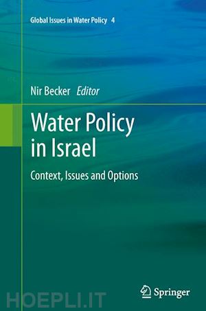 becker nir (curatore) - water policy in israel