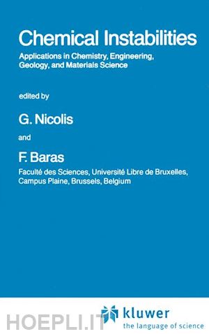 nicolis g. (curatore); baras f. (curatore) - chemical instabilities