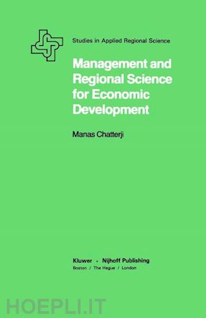 chatterji manas - management and regional science for economic development