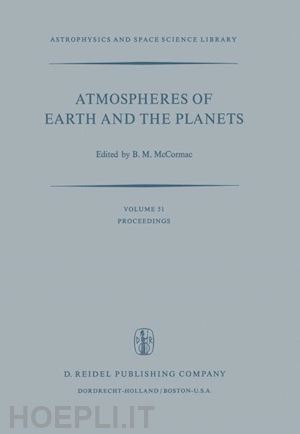 mccormac billy (curatore) - atmospheres of earth and the planets