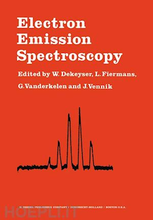 dekeyser w. (curatore); fiermans l. (curatore); vanderkelen g. (curatore); vennik j. (curatore) - electron emission spectroscopy