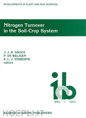 groot j.j. (curatore); de willigen p. (curatore); verberne e.j. (curatore) - nitrogen turnover in the soil-crop system