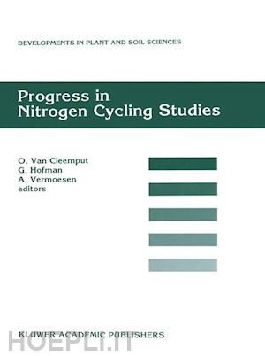 van cleemput o. (curatore); hofman g. (curatore); vermoesen a. (curatore) - progress in nitrogen cycling studies