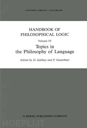 gabbay dov m. (curatore); guenthner franz (curatore) - handbook of philosophical logic