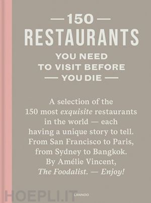 vincent amelie - 150 restaurants you need to visit before you die