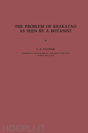backer c.a. - the problem of krakatao as seen by a botanist