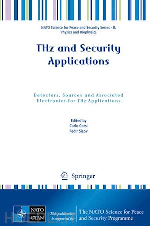 corsi carlo (curatore); sizov fedir (curatore) - thz and security applications