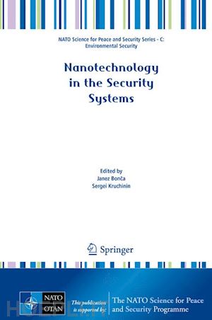 bonca janez (curatore); kruchinin sergei (curatore) - nanotechnology in the security systems