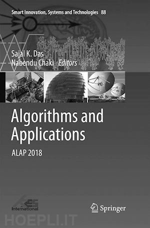 das sajal k. (curatore); chaki nabendu (curatore) - algorithms and applications