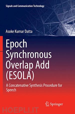 datta asoke kumar - epoch synchronous overlap add (esola)