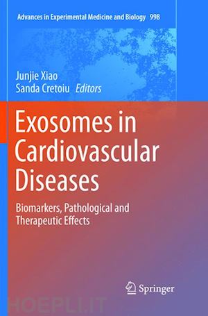 xiao junjie (curatore); cretoiu sanda (curatore) - exosomes in cardiovascular diseases