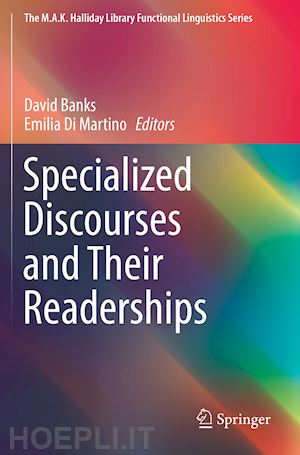 banks david (curatore); di martino emilia (curatore) - specialized discourses and their readerships