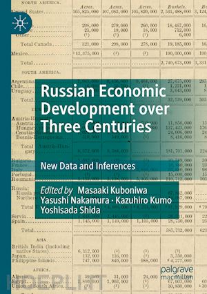 kuboniwa masaaki (curatore); nakamura yasushi (curatore); kumo kazuhiro (curatore); shida yoshisada (curatore) - russian economic development over three centuries