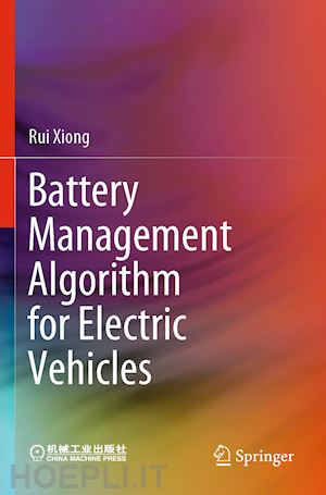 xiong rui - battery management algorithm for electric vehicles