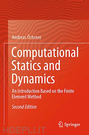 Öchsner andreas - computational statics and dynamics