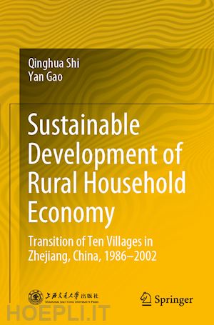 shi qinghua; gao yan - sustainable development of rural household economy