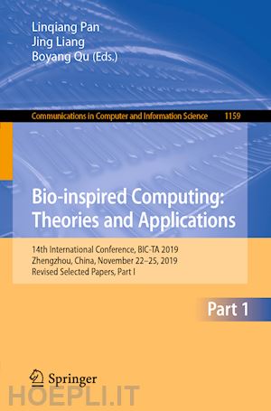 pan linqiang (curatore); liang jing (curatore); qu boyang (curatore) - bio-inspired computing: theories and applications