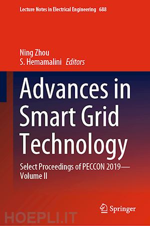 zhou ning (curatore); hemamalini s. (curatore) - advances in smart grid technology