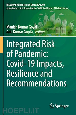 goyal manish kumar (curatore); gupta anil kumar (curatore) - integrated risk of pandemic: covid-19 impacts, resilience and recommendations