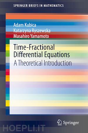 kubica adam; ryszewska katarzyna; yamamoto masahiro - time-fractional differential equations